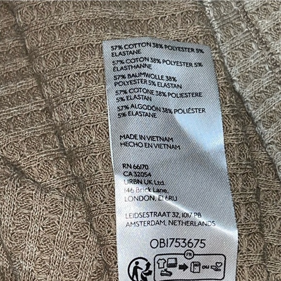 Free People We the free Coraline Thermal Top Womens Size XS Olive Tapenade Boho - Picture 6 of 10